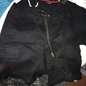 Guess Drawstring Cargo Shorts